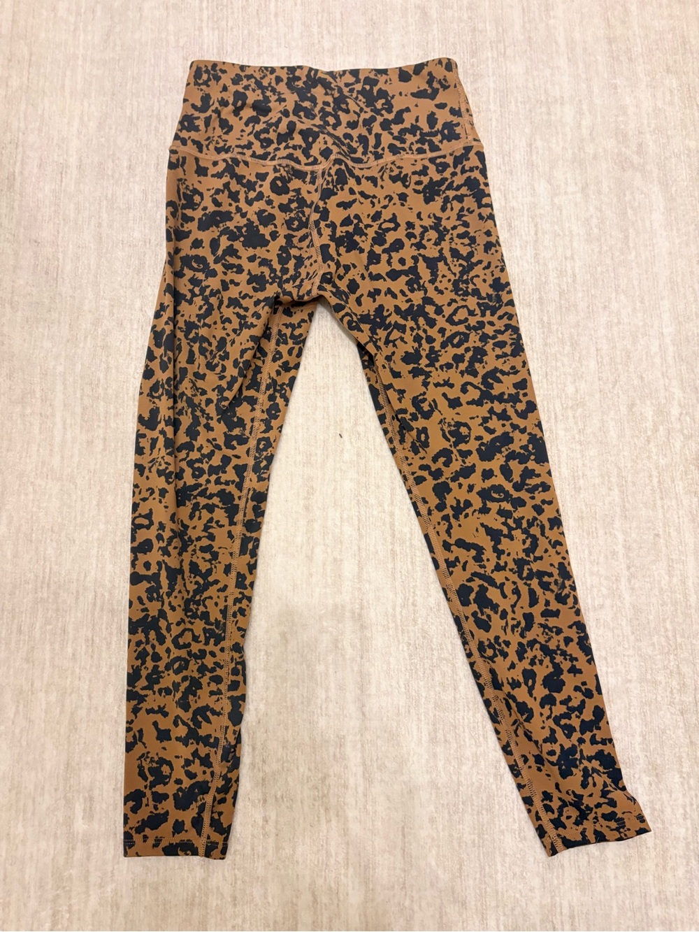 VARLEY High Rise Leggings Size Medium Animal Print Athleisure - Picture 7 of 10